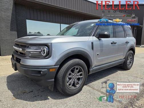 Silver Metallic 2022 Ford Bronco Sport Big Bend