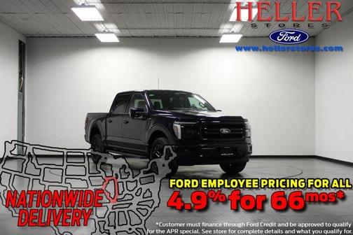 Antimatter Blue Metallic 2026 Ford F-150 Lariat