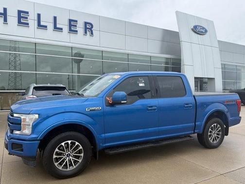 Velocity Blue Metallic 2019 Ford F-150 Lariat