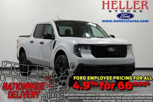 Space White Metallic 2025 Ford Maverick XLT Truck