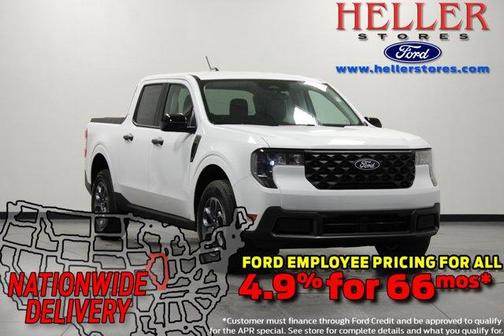 Oxford White 2025 Ford Maverick XLT