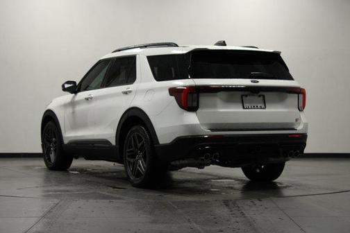 White Metallic 2025 Ford Explorer ST