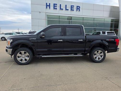 Shadow Black 2018 Ford F-150 XLT