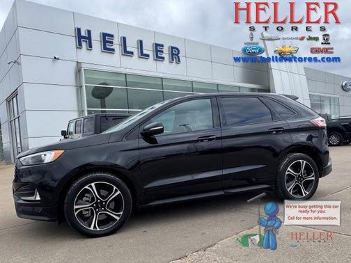Agate Black Metallic 2023 Ford Edge ST
