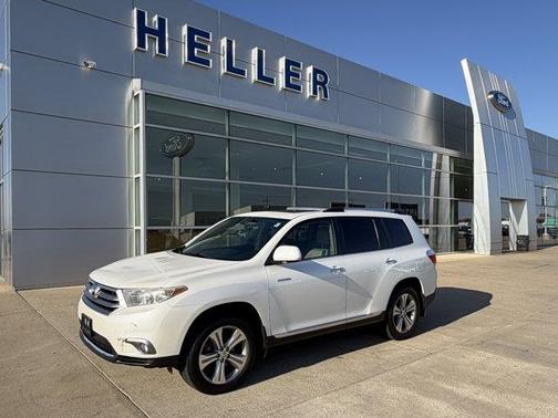 Blizzard Pearl 2013 Toyota Highlander Limited
