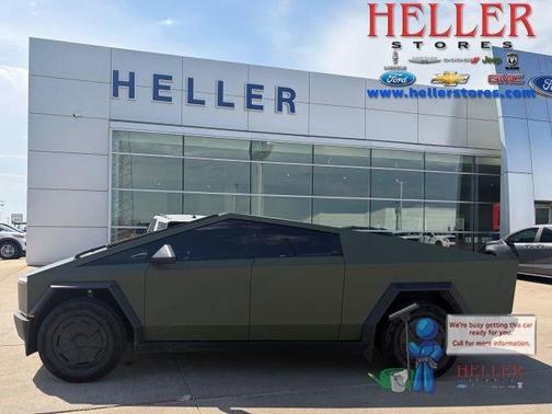 Silver 2024 Tesla Cybertruck Base