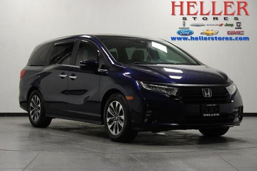 Obsidian Blue Pearl 2021 Honda Odyssey EX-L