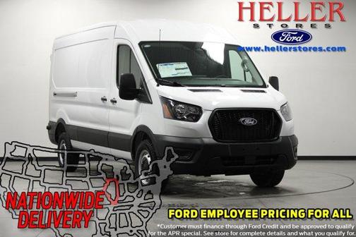 Oxford White 2026 Ford Transit-250 148 WB Medium Roof Cargo