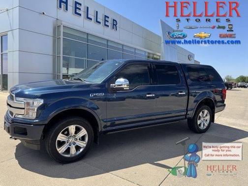Blue Jeans Metallic 2020 Ford F-150 Platinum
