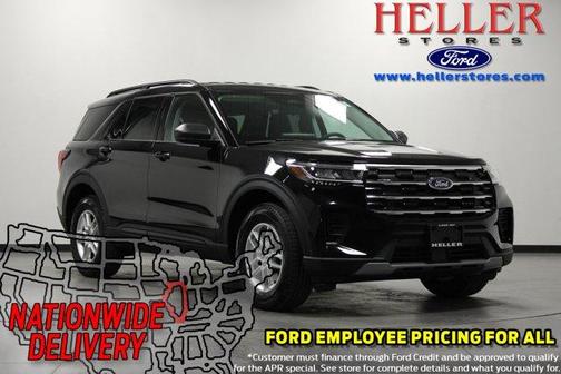 Agate Black Metallic 2026 Ford Explorer Active