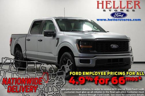 Iconic Silver Metallic 2026 Ford F-150 STX