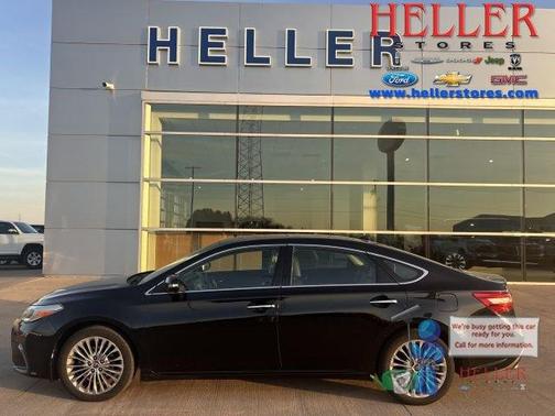 Midnight Black Metallic 2016 Toyota Avalon Limited