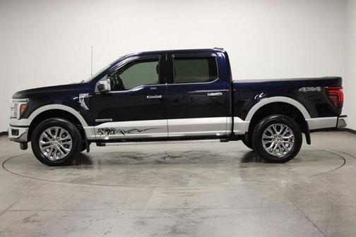 Antimatter Blue Metallic 2025 Ford F-150 Lariat