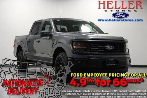 Carbonized Gray Metallic 2026 Ford F-150 STX