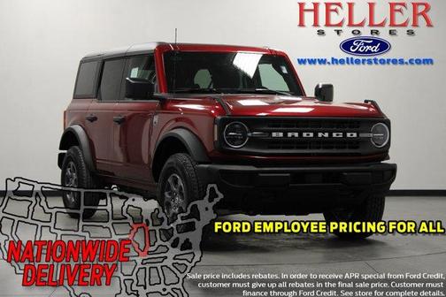 Ruby Red Metallic Tinted Clearcoat 2026 Ford Bronco Big Bend