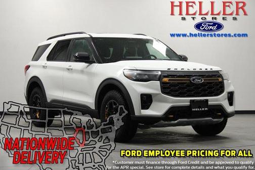 Star White 2026 Ford Explorer Tremor