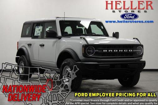 Avalanche Gray 2026 Ford Bronco Base