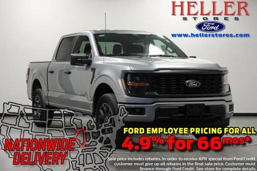Iconic Silver Metallic 2026 Ford F-150 STX