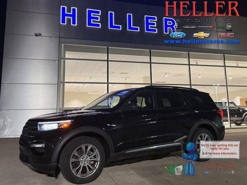 Black 2021 Ford Explorer XLT