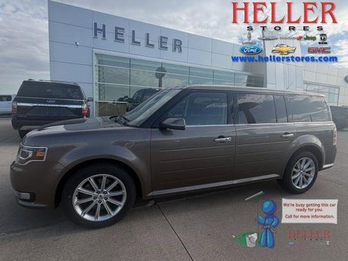 Stone Gray Metallic 2019 Ford Flex Limited
