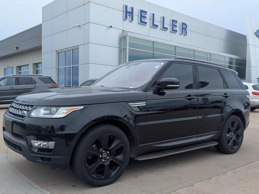 Santorini Black 2016 Land Rover Range Rover Sport 3.0L Turbocharged Diesel HSE Td6