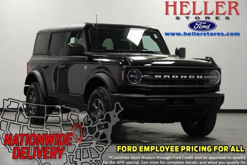 Shadow Black 2026 Ford Bronco Big Bend