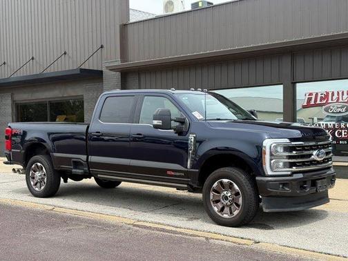 Antimatter Blue Metallic 2024 Ford F-350 King Ranch
