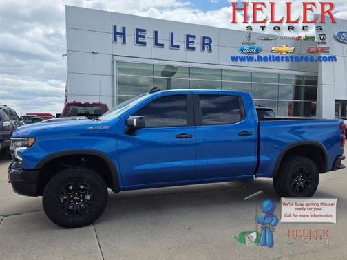 Glacier Blue Metallic 2023 Chevrolet Silverado 1500 ZR2