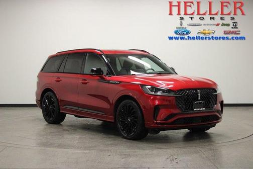 Red 2025 Lincoln Aviator Reserve RWD