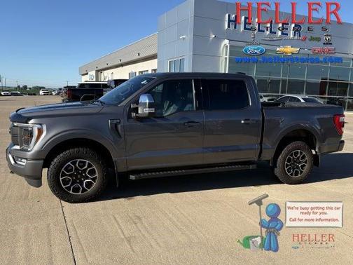 Gray Metallic 2021 Ford F-150 Lariat