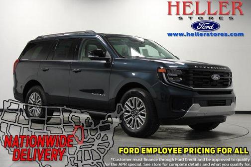 Stone Blue Metallic 2026 Ford Expedition Platinum