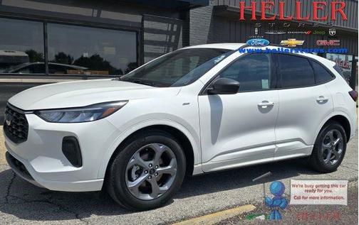 White Metallic 2023 Ford Escape ST-Line