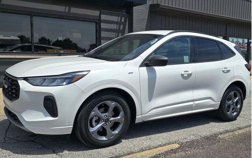 White Metallic 2023 Ford Escape ST-Line