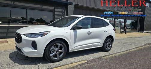White Metallic 2023 Ford Escape ST-Line