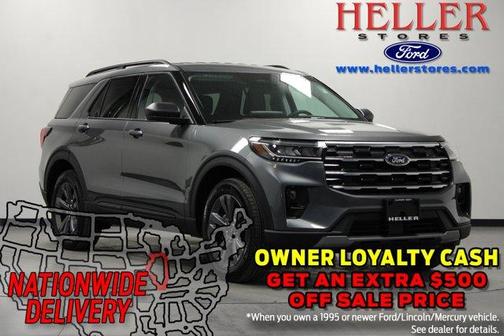 Carbonized Gray Metallic 2026 Ford Explorer Active