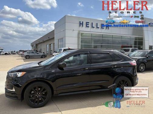 Black Metallic 2022 Ford Edge ST Line