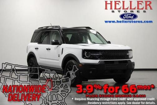 Oxford White 2025 Ford Bronco Sport Big Bend