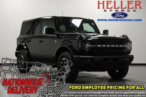 Shadow Black 2026 Ford Bronco Outer Banks