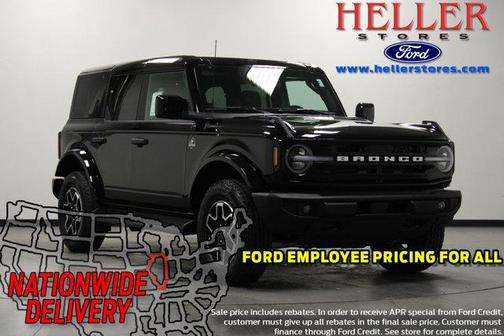 Shadow Black 2026 Ford Bronco Outer Banks