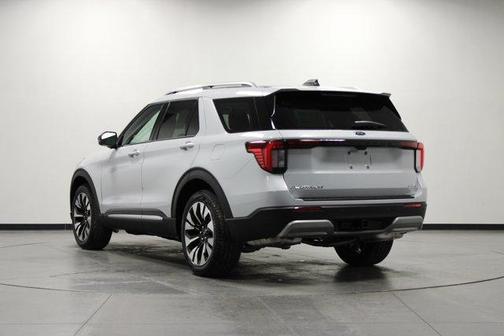 Space White Metallic 2026 Ford Explorer Platinum