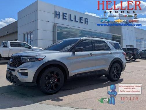 Silver Metallic 2020 Ford Explorer ST
