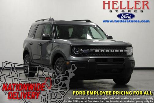 Carbonized Gray Metallic 2026 Ford Bronco Sport Big Bend