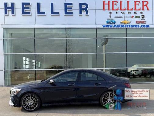 Lunar Blue Metallic 2018 Mercedes-Benz AMG CLA 45 Base 4MATIC