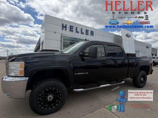 Black 2008 Chevrolet Silverado 2500 LTZ H/D Crew Cab