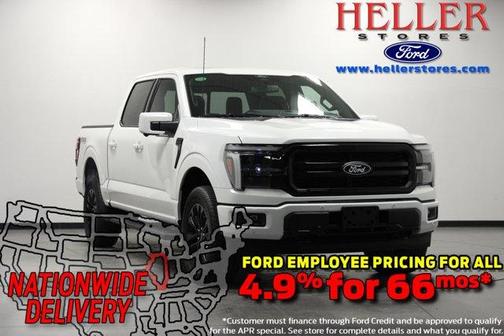 Star White 2026 Ford F-150 Lariat