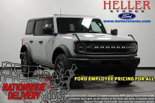 Avalanche Gray 2026 Ford Bronco Big Bend