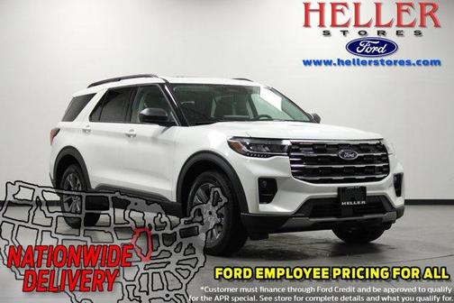 Star White 2026 Ford Explorer Active
