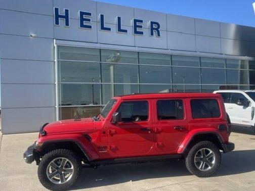 Firecracker Red Clearcoat 2020 Jeep Wrangler Unlimited Sahara