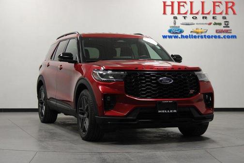 Rapid Red Metallic Tinted Clearcoat 2025 Ford Explorer ST