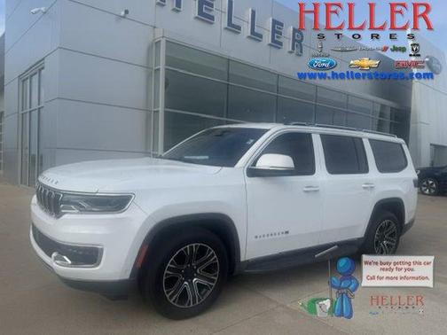 Bright White Clearcoat 2022 Jeep Wagoneer Series III